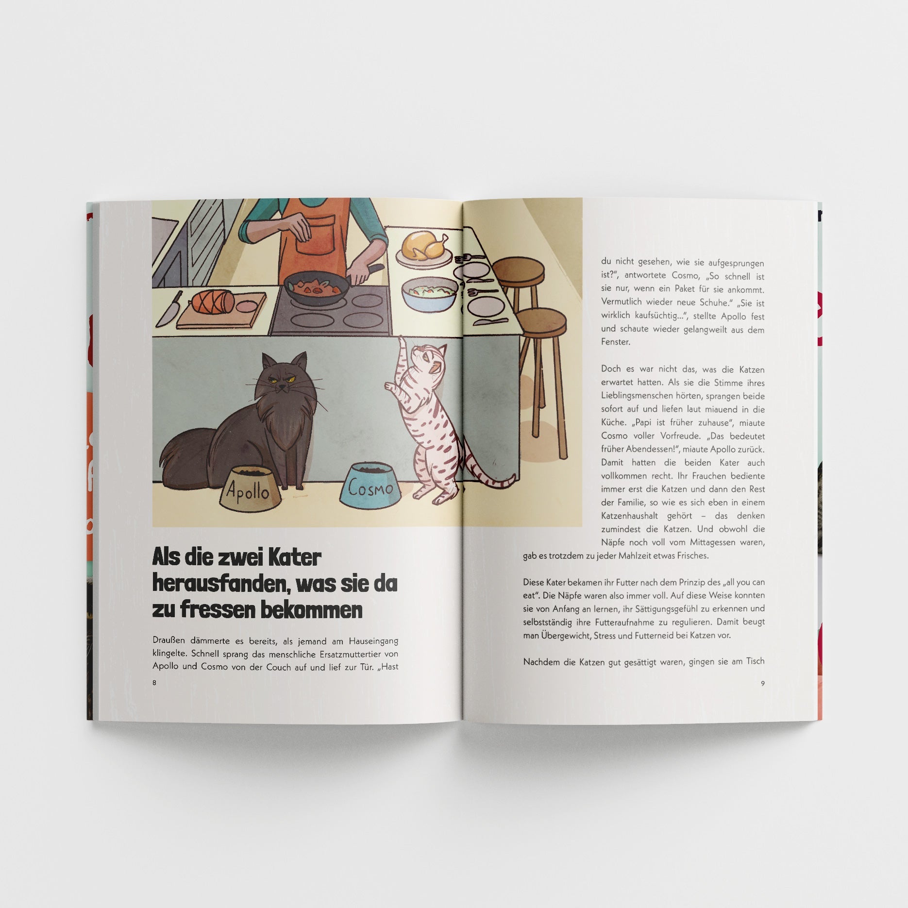 Total verkatert! Katzen-Knigge mit Apollo & Cosmo