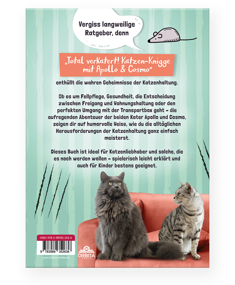 Total verkatert! Katzen-Knigge mit Apollo & Cosmo